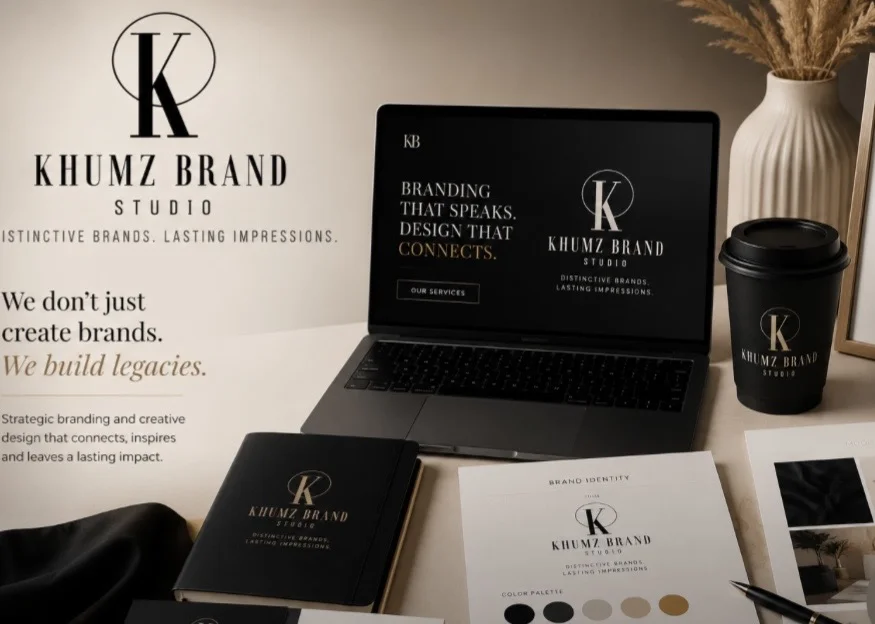 Khumz Brand Studio — design workspace